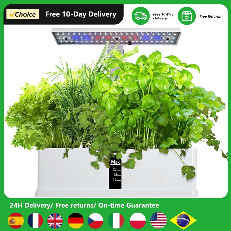 Hydroponic Kit - 9포드 스마트 수경재배 시스템 실내 정원