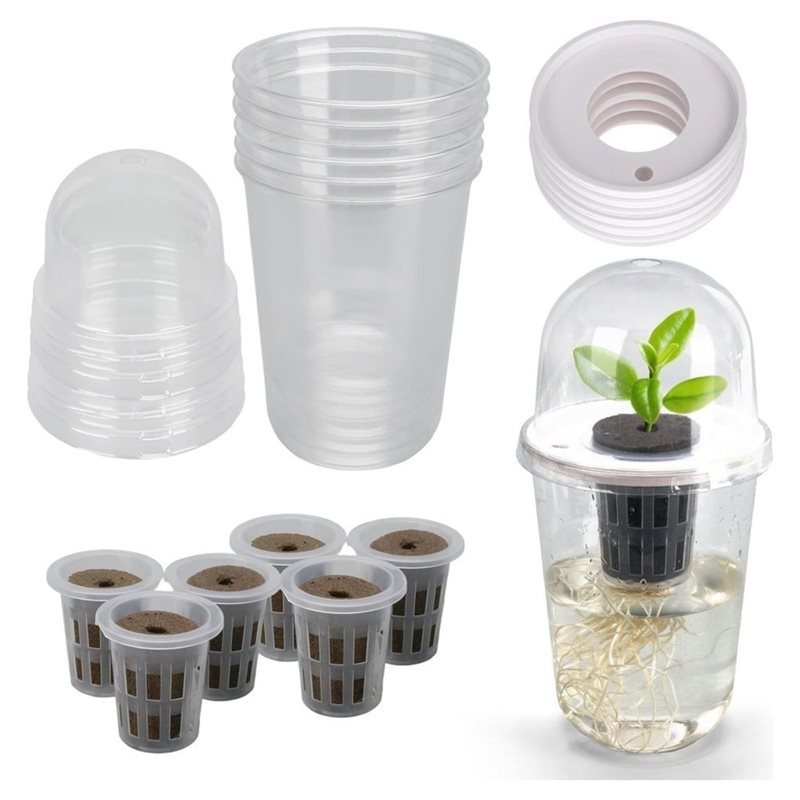 [A93Z!] 수경 재배용 씨앗 발아 컵, 테이블 위  - Hydroponic Kit 리뷰 및 가격