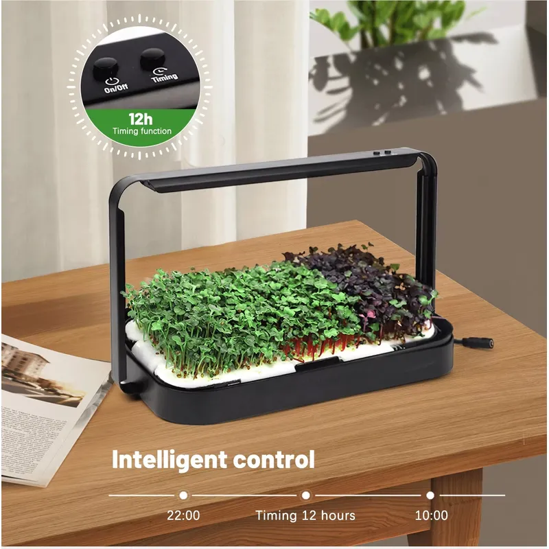 마이크로그린 자동 급수 수경재배 시스템(재배등 포함)  - Hydroponic Kit 리뷰 및 가격