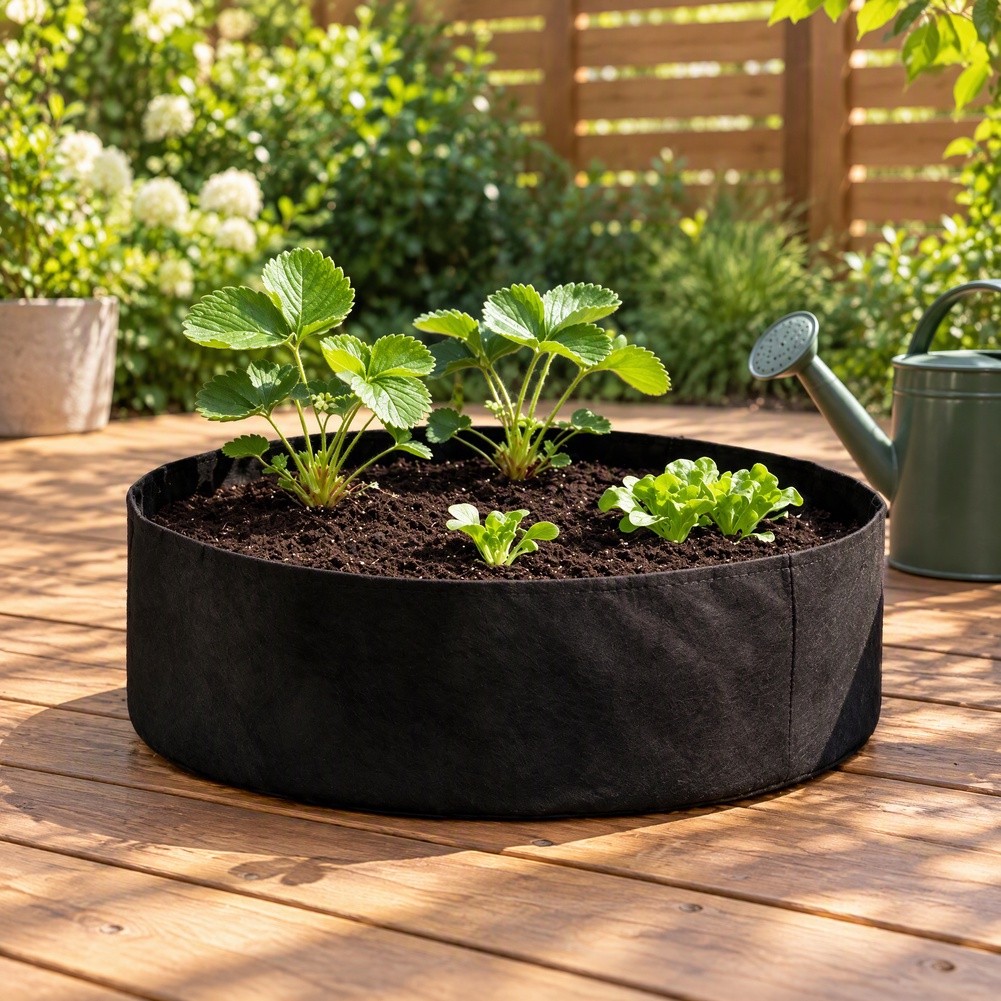 대형 원형 펠트 재질의 화분 가방, 130x30cm,  - Grow Bag 리뷰 및 가격