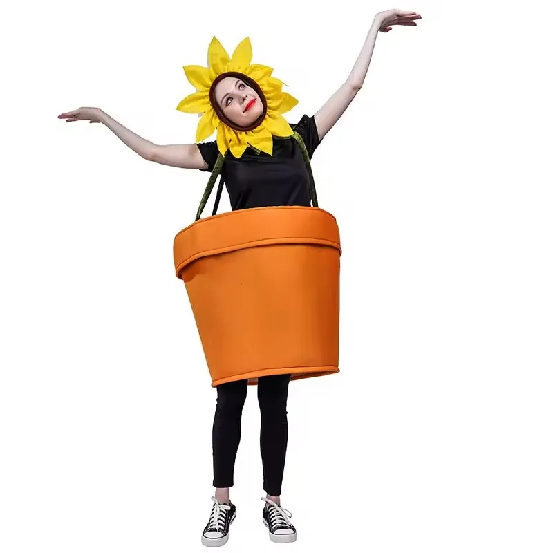성인용 할로윈 꽃화분 의상, 코스프레 해바라기 화분 의 - Plant Pot 리뷰 및 가격