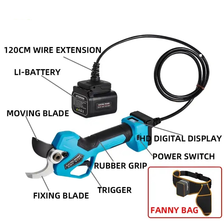 2026년형 45mm 전동 무선 전지가위 가지치기 가위 - Pruning Shears 리뷰 및 가격