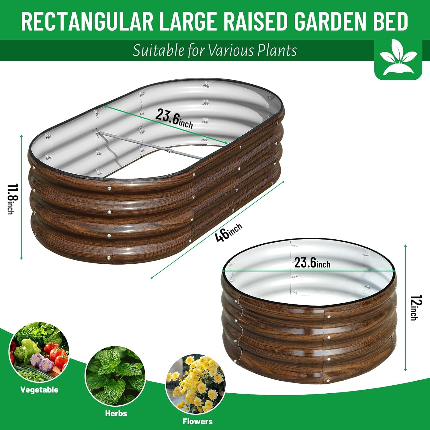 3팩 아연 도금 강철 재질의 높이형 정원 화단 키트 - - Raised Garden Bed 리뷰 및 가격