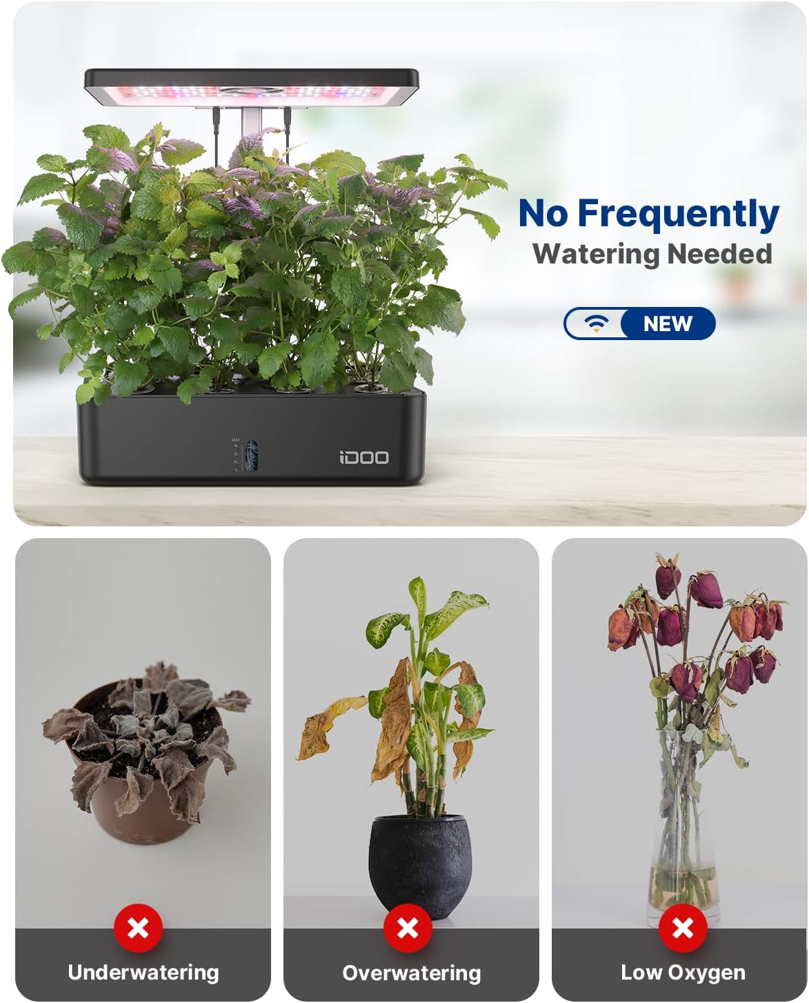 12포드 와이파이 수경재배 시스템 실내 정원 허브 키트 - Hydroponic Kit 리뷰 및 가격