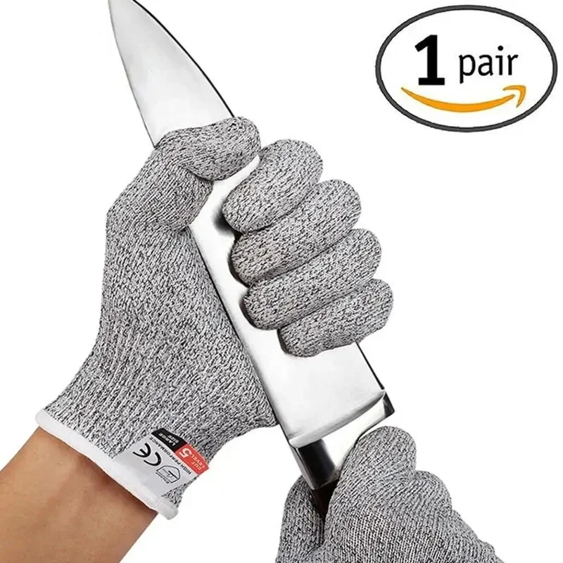 5단계 절단 방지 및 찔림 방지 금속 와이어 장갑, 주 - Garden Gloves 리뷰 및 가격