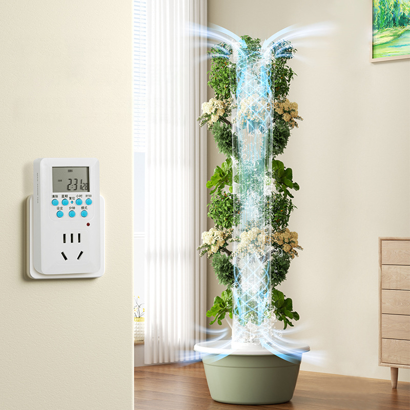 LED 식물 재배등을 갖춘 수직 수경 재배 타워, 지능 - Vertical Planter 리뷰 및 가격