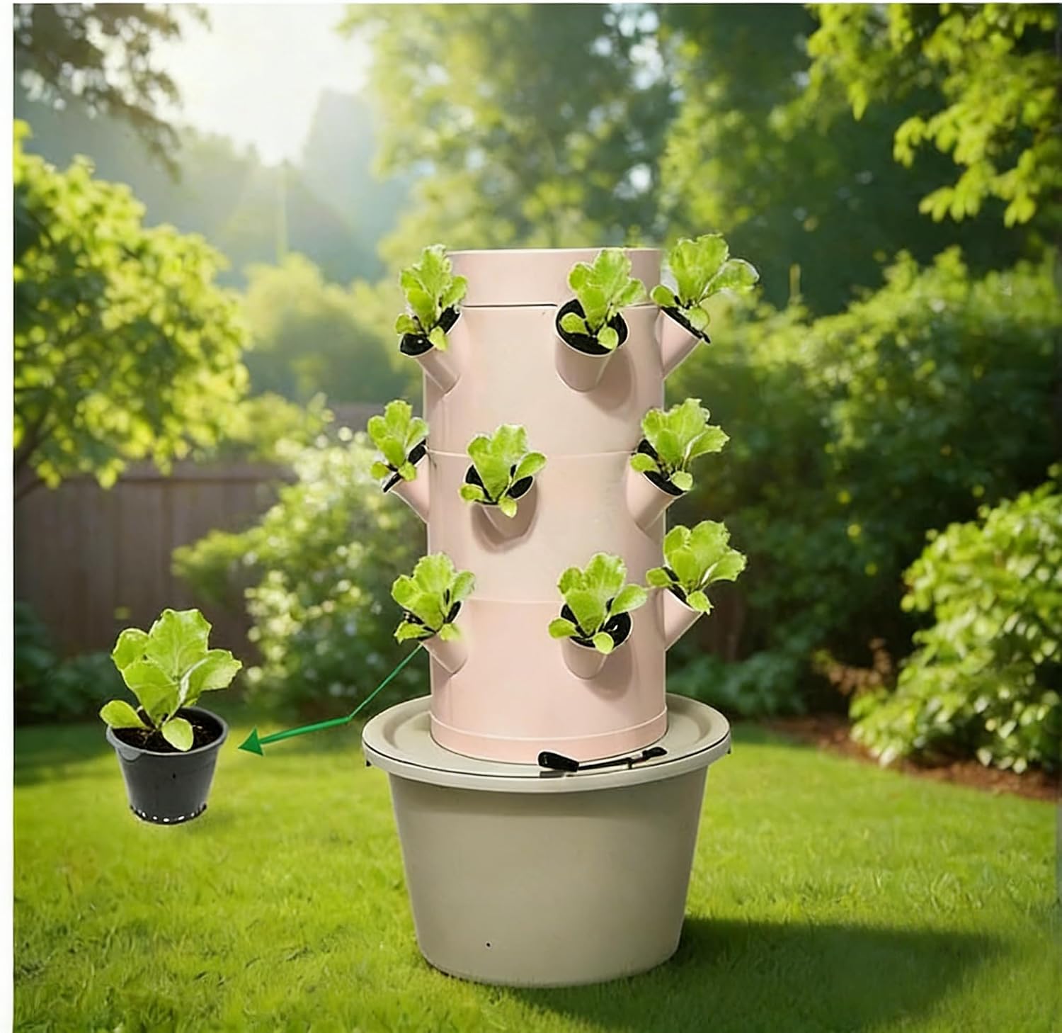 수직 수경 재배 시스템 3단 15구 실내 정원 키트 ( - Hydroponic Kit 리뷰 및 가격
